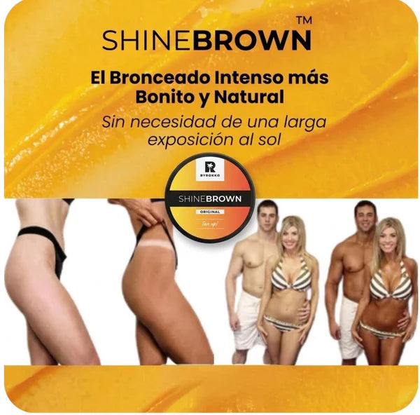 Crema Acelerador Bronceadora Shine Brown OFERTA 2x1